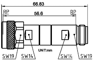 6550F09(06)-DM 6550F09(06)-DF Adapter (m-f) MA6565C(phase match)