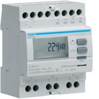 Energymeters Description Energymeters are aimed to measure the active energy consumed by an installation.