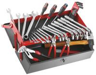 JE9 9 Combination wrenches 7 to 19 mm 75.