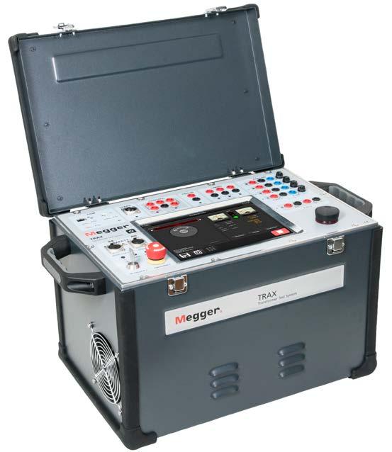 TRAX Replaces need for multiple test sets Saves time by eliminating need for multiple instruments learning User-friendly interface reduces training and testing time Portable and compact system