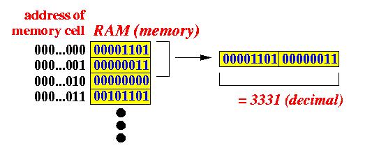 Locaţie de memorie - unitatea de reprezentare a unei date, formată din unul sau mai mulţi