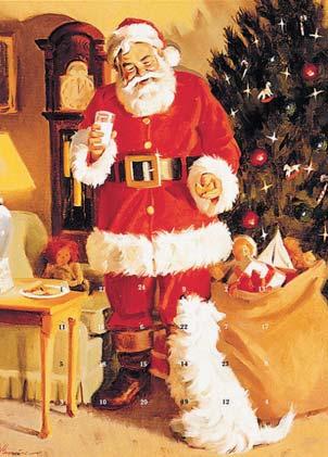 Calendar 9 1/2 95 Santa