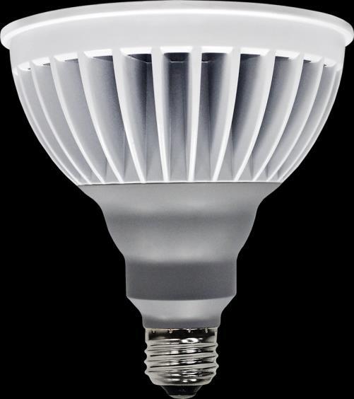 PAR38 ENERGY STAR testing 1000 to 1200 lumens Replaces 90 to 110-watt halogen lamps 16W PAR38:10, 25 & 35 ;