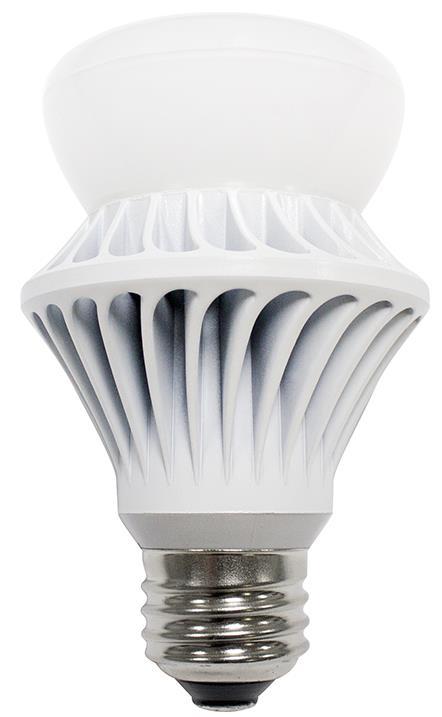 A19 ENERGY STAR testing Replacement for 60-watt incandescent lamps 14-watt 3000K (830lm) & 4000K (890lm) Dimmable Rated life