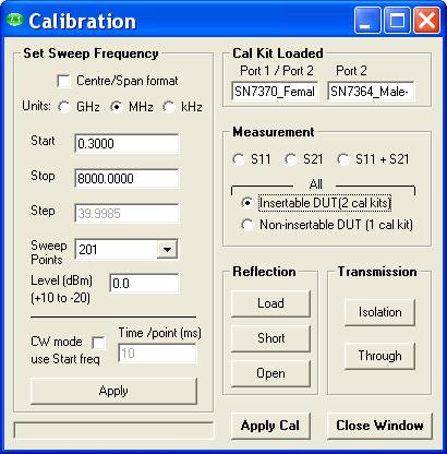 Easy to set up calibration Setting up the calibration is easy and can be completed in very little time.