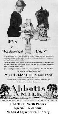 Pasteurization Killed the bacteria in milk that Was making people sick.