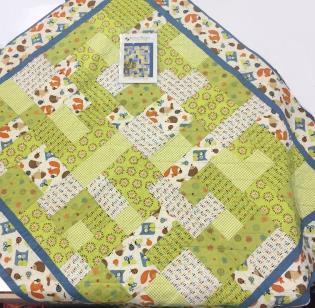YELLOW BRICK ROAD (Beginners) This is a great project for beginner quilter using your favorite fat ¼ s and yardage for borders.
