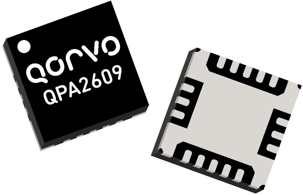 General Description Qorvo s QPA9 is a packaged, high-performance, low noise amplifier fabricated on Qorvo s production 9 nm phemt (QPHT9) process.