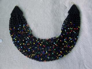Gold 36-strand drape necklace CODE DRN 2 Gold 19-strand drape