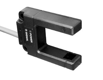 Self-contained opposed-mode sensor pair Features An easy-to-use self-contained opposed-mode sensor pair in a rugged U-shaped housing Easy and economical to mount Molded-in beam guides simplify