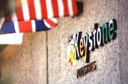 I N D U S T R I E S NATIONAL KEYSTONE MIZZY TRI-DYNAMICS T & S PLASTICS HATHO YETI As we embark on the st Century, many new changes have and will continue to take place at Keystone Industries.