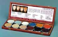 dentin, light dentin, cervical color, brown, light red brown and dark brown (*8 gm refills available) IQ SCULPTURING WAX High inner stability - very hard yet not fragile Higher point of