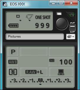 Bulb Exposures Display the capture window (p.). Double-click the shooting mode icon and select [BULB]. Specify the following settings for cameras other than D X D C D Mk IV Ds Mk III D Mk III.