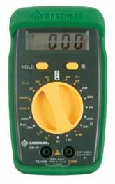00 MW Temperature Measurement -40 to 1832 F (-40 to 1000 C) Measurement Category CAT III, 300V; CAT II, 600V Use to measure voltage and check batteries.