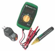 DM-20 Use to measure voltage and check 1.5 V and 9 V batteries.