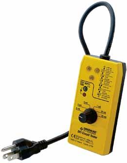 Lifetime Limited Warranty 5708i 34524 Inspector GFCI and Ciruit Tester 5708i-C* 07641* Inspector GFCI and Circuit Tester * Includes Certificate of Calibration Specifications Capacity 120VAC, 3-wire