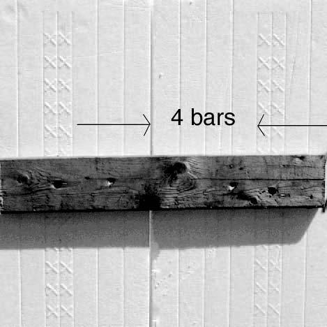There are more than 3 foam bar beyond a web. Vertical joints are directly on top of each other. Window or door openings occur less than 4feet (1.220 m) from a corner.