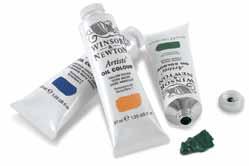 professional artists. These oils remain soft, wet, and reworkable for 2 12 days, and 119 of the 120 colors are "permanent for artists' use." For more sizes, visit our website. 37 ml (1.