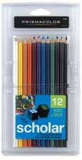 99 UP TO B Prismacolor Verithin Pencil Sets These brilliantly colored, hexagon-shaped pencils can be sharpened to a very fine point with no crumbling. P20509-1209 12 Colors $13.39 $6.