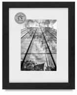 43 UP TO 45% off list price when you buy 4 or more D Nielsen Bainbridge Studio Metal Frames These archival Black and Silver metal frames include an Artcare 4-ply frost white mat, Artcare 2-ply