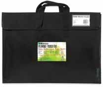 Acid-free white interior Zippered portfolios with a hard outer shell hold a pad number Color size LIST SALE and up to 72 markers (not included) P15315-2023 Black 9" x 12" x 2" $15.00 $9.