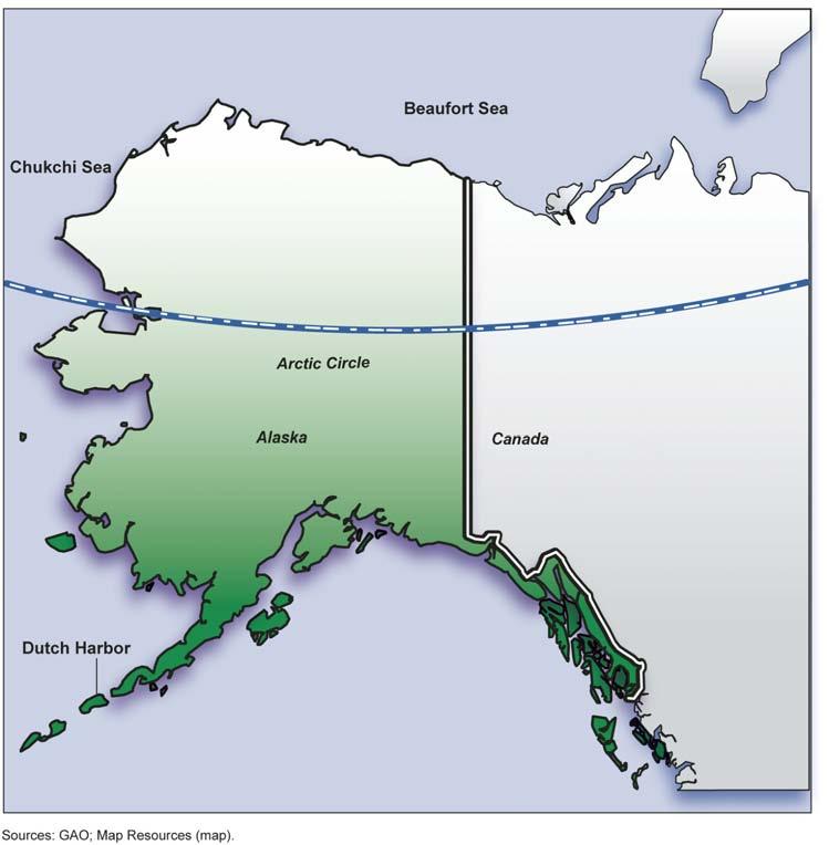 Figure 4: The Beaufort and Chukchi Seas off the Coast of Alaska According to Shell representatives, the company is still developing the capabilities that it will need to support well containment