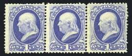 $600/800 545 24 Green & Violet, #130 $500 Used beautiful intense colors and impressions, fine to very fine, 2003 P.F. cert.
