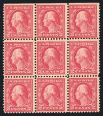 $200/300 772 2, Type Ia, Plate Block of 6, #500 $200 N.h., side pl. #10209, natural gum skip on one stamp, otherwise fine.