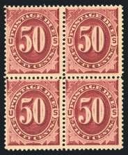 Page 73 Second Session January 13, 2018 890 Special Delivery: 1917, 10, Plate Block of 6, #E11 Web $100 N.h., side pl. #11816, pink back, excellent color, overall very fine. Scott $340... Est.