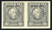 centered, very fine. Scott $750. $200/250 1009 Silver Tax, 1940, $10, #RG54 $600 L.