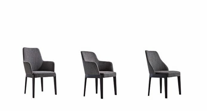 CHELSEA RODOLFO DORDONI 2014 1 3 The Chelsea chairs, like the armchair from the same product family, carry che essence of contemporary design and the memory of tradition.