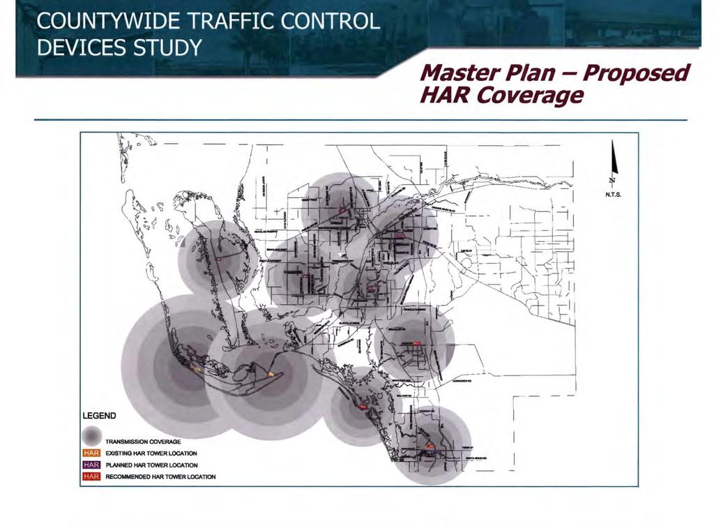 Master Plan - Proposed HAR Coverage N.T.S.