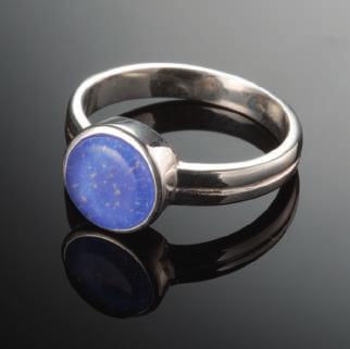Jewellery - Memory Rings Azure Blue 188 Rose Red 188 Apple Green 188 Petal Pink 188 Ivory Cream 188 Black 188 Our kiln formed glass cabochon ring symbolises love and eternity.