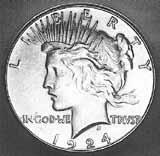 00 each 1922 1923 1924 1925 P Mint Peace Dollars 128.