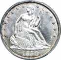 Very well struck w/just a tiny touch of wear and super crisp white luster. Excellent quality & a coin that seems very conservatively graded. #220112 $1395.00 1834. PCGS. AU-58.