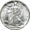 CAC. Well struck with a rich silver patina and a tiny touch of toning at the rim. The surfaces are silky smooth and virtually flawless......... #208472 $1695.00 1940. PCGS. PR-66. CAC.