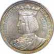CAC. Blazing luster with shades of silver-gray, lavender and gold. A gorgeous coin with exceptional eye appeal.... #221448 $1559.00 1924 Huguenot. NGC. MS-67.