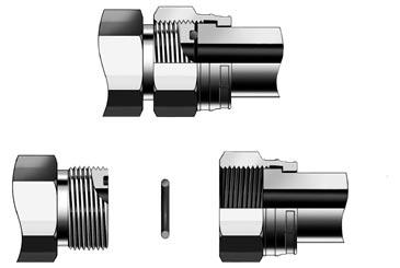 End Connections That Use Unified Screw s SAE J1453 O-Ring Face Seal ISO 8434-3 O-ring Seal Location O-ring compression face of fitting Applicable Standards Fittings SAE J1453 ISO 8434-3 ASME B1.