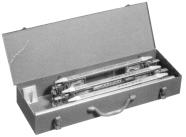 Kit Includes: Deluxe Hinge Template, 3-605-438-520 metal case, one regular & one 3-601-321-516 extra long top gauge assembly, 82864 templet guide, & 85159 bit.