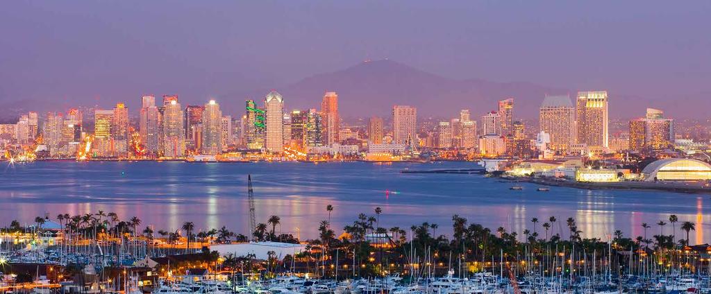 SAN DIEGO COUNTY MARKET OVERVIEW ENVIABLE LIFESTYLE San Diego County is considered one of the nation s most desirable areas to live, work and play.