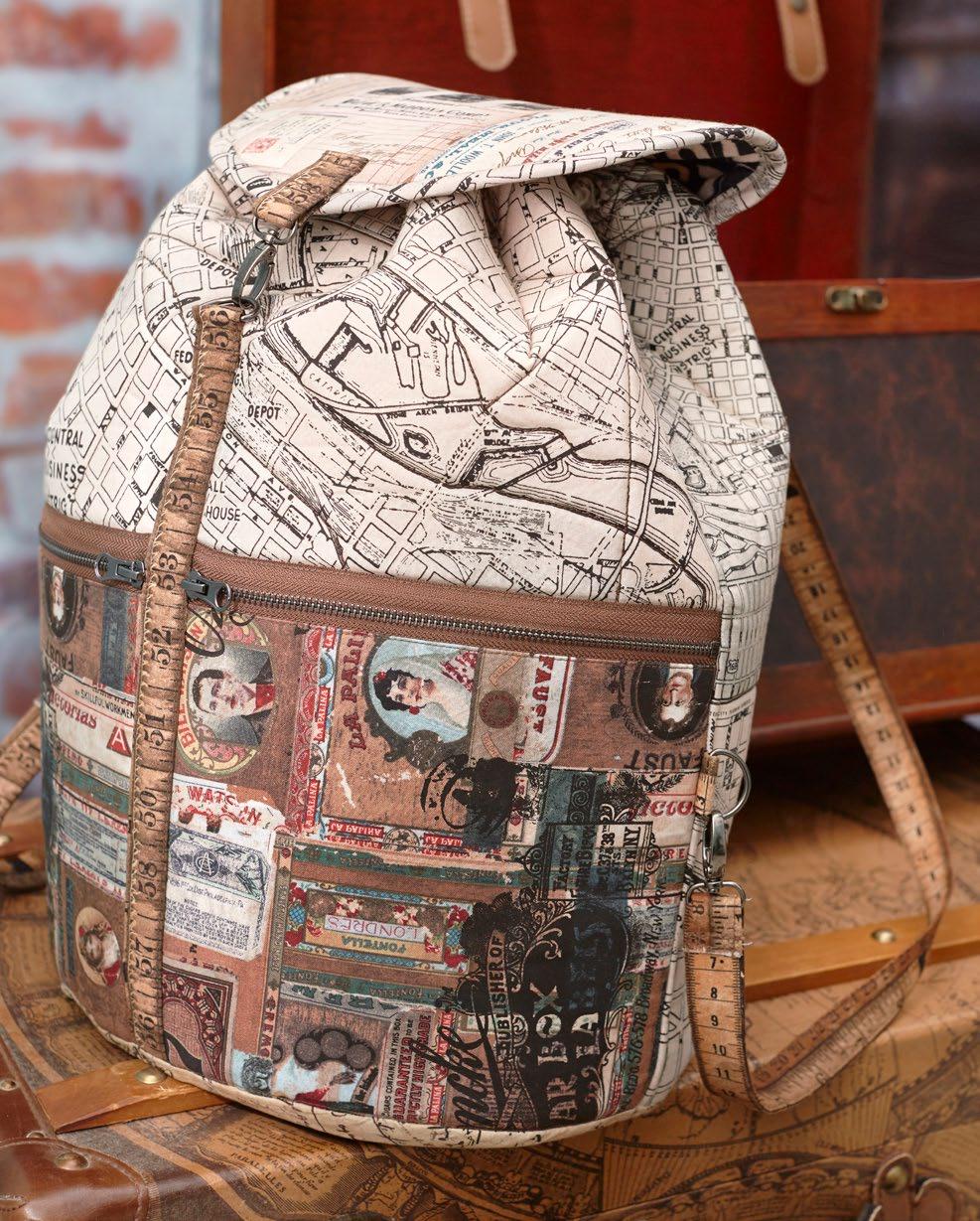 Featuring Tim Holtz Eclectic Elements Zippers, Hardware, and Dapper fabric collection Whether you re adventuring to a foreign country or navigating your city s streets, you can carry every thing you