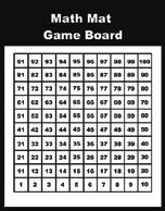 A c t i v i t y s i x Math Mat Game Board VIS272 Circle MTH306 ACTIVITY SIX Addition Mat Game Objectives Children will practice counting-on using a 100 number grid.