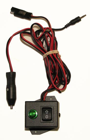 If you don t need the cigarette lighter plug, then simply cut it off. The molded black plug with the red/black wires is connected to the matching plug on the antenna.