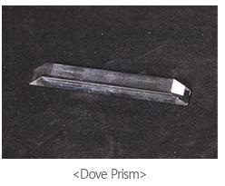 Prism : is used to change the optical path to 90