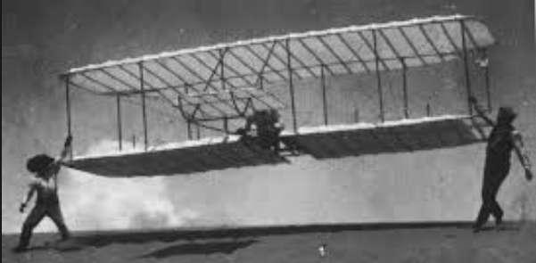 Airplanes Wilbur and Orville Wright built a lightweight airplane that used a small, gas-powered