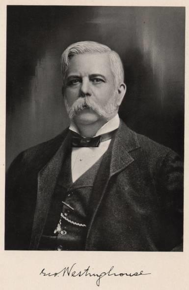 George Westinghouse 1846 1914 Inventor, who developed the air brake and rotary steam engine for the railroads Made his fortune in