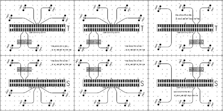 PCB-13152-TST-XX PCB Layout Panel Artwork of the PCB design is shown below.