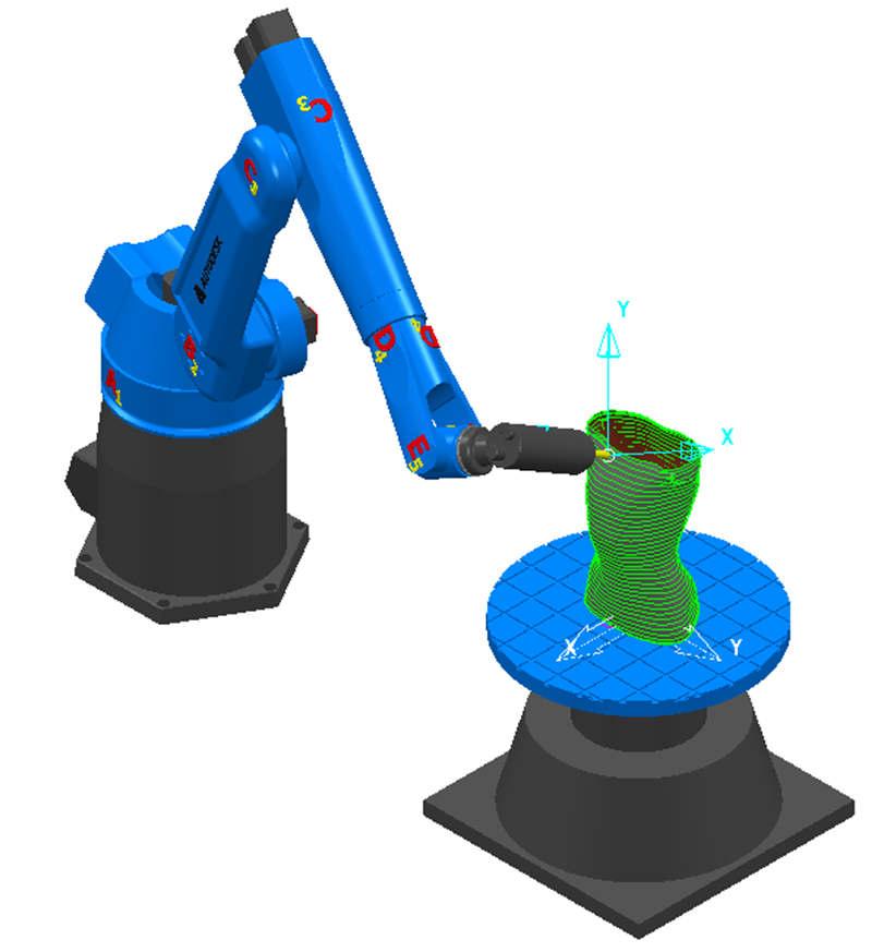 axis priorities and limits for different parts of the robot operation. 9 Select New and enter an identifiable name for the cell configuration to be created.