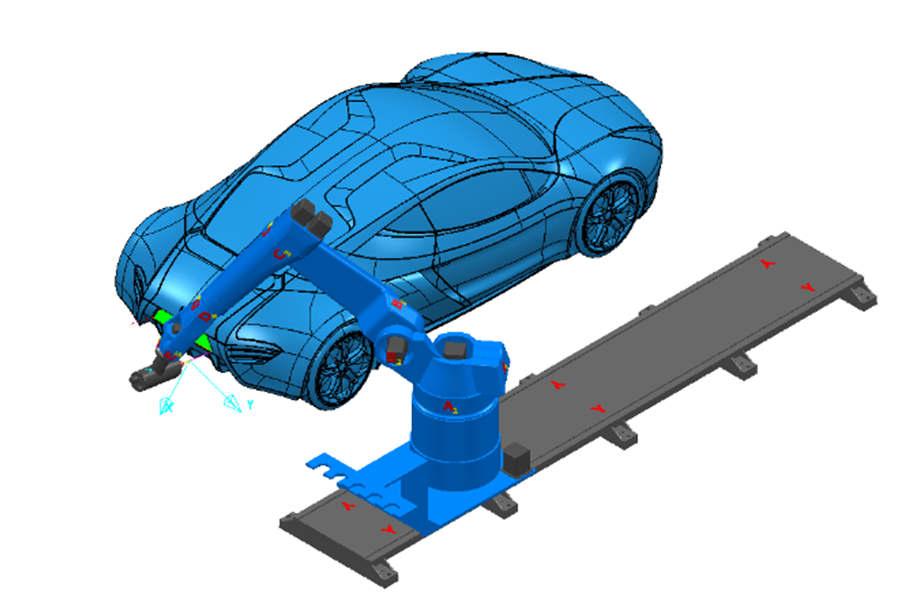 16 Repeat the procedure to add the RearNumberPlate simulation file.