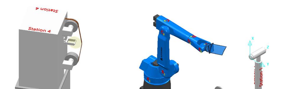 1 Open project PartOnRobot_Blade 2 Load the robot Autodesk R2 Robot R2-6x-Polishing (PartOnRobot) into PowerMill.